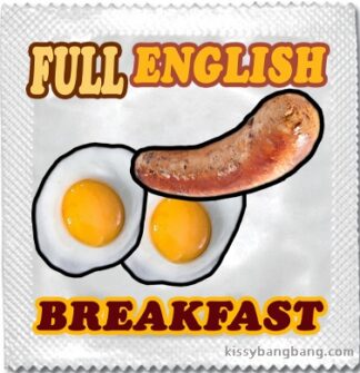 full english breakfast condom