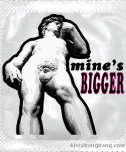 david statue condom
