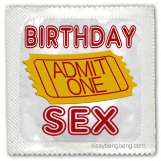 birthday sex condom