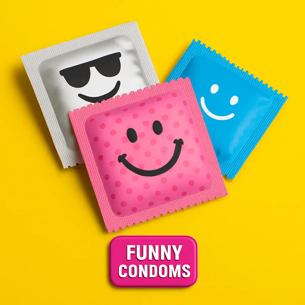 funny cheeky hilarious personalised condoms