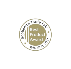 Scotland's Trade Fair Best Product Award Winner 2011 badge