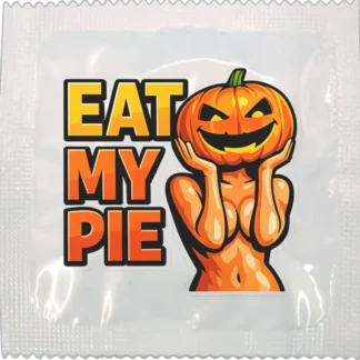 Eat My Pie funny condom by Kissy Bang Bang