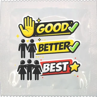 Better funny condom by Kissy Bang Bang