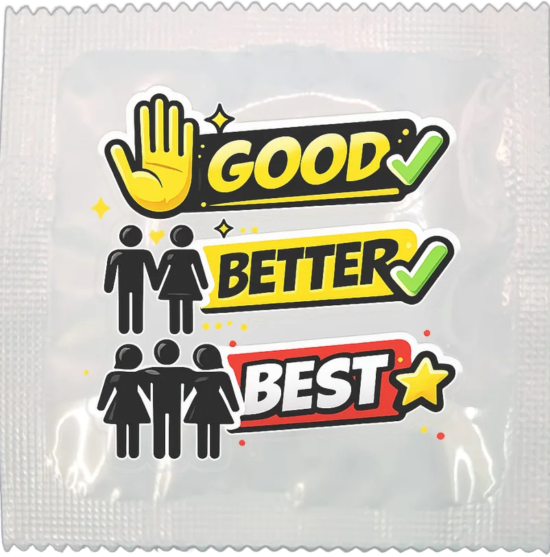 Better funny condom by Kissy Bang Bang