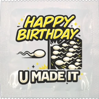 Made It funny condom by Kissy Bang Bang