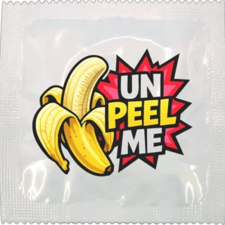 Banana funny condom by Kissy Bang Bang