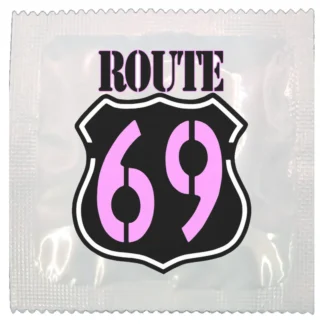 69 funny condom by Kissy Bang Bang