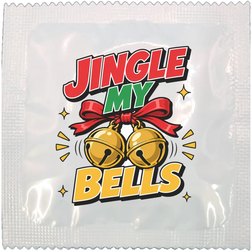 Jingle My Bells funny condom by Kissy Bang Bang