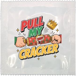 Pull My Cracker funny condom by Kissy Bang Bang