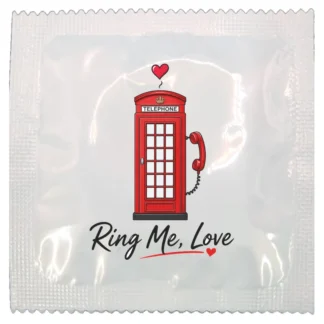 Ring Me, Love funny condom by Kissy Bang Bang
