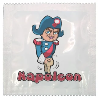 The Napoleon Touch funny condom by Kissy Bang Bang