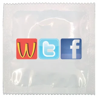 WTF funny condom by Kissy Bang Bang