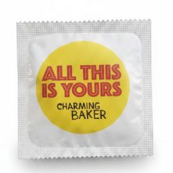 Custom branded condom example by Kissy Bang Bang 4